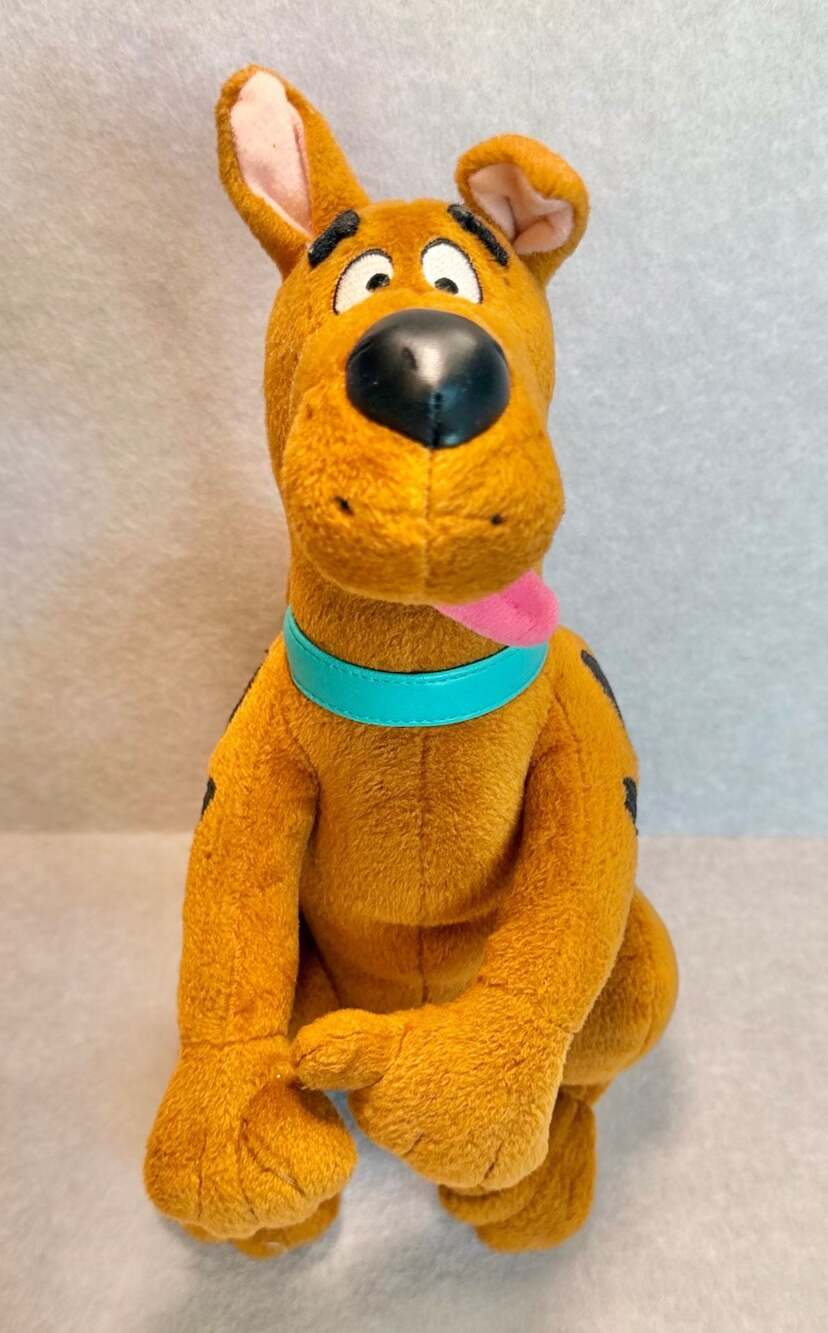 Scooby-Doo Vintage 1998 Applause Poseable Plush Dog 11” Hanna-Barbera #37334